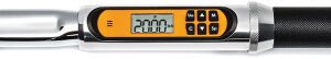 GEARWRENCH GWR-85194  1/4" Drive 120Xp Flex Head Electronic Torque Wrench With Angle, 2-20 Ft-Lb, 15.45" Long, Includes Molded Case