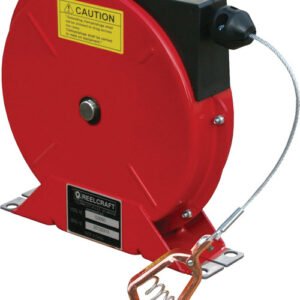 REELCRAFT RFT-G  3050 50 Ft. Static Discharge/Grounding Reel, 100A Clamp Rating, Single 7 X 7 Stranded Steel Cable