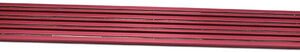VIM TOOLS  Vim-Mrd20R 20" Red Double Wide Magrail Tl, Magnetic Track, No Studs – 3/16" Tall X 2" Wide