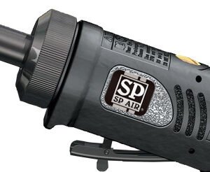 SP AIR  Spa-Sp-7220 1/4" Heavy Duty Straight Head Die Grinder, 20,000 Rpm