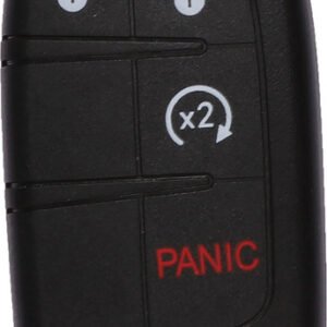 AUTEL AUL-IKEYCR4PR  Premium - 4-Button Ikey, Chrysler Style Programmable Smart Key - Program With Km100 Tablet