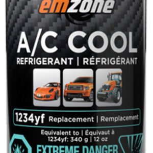 EMZONE EMZ-45830  Emzone 1234Yf Replacement A/C Cool Refrigerant, 170 G, Box Of 12