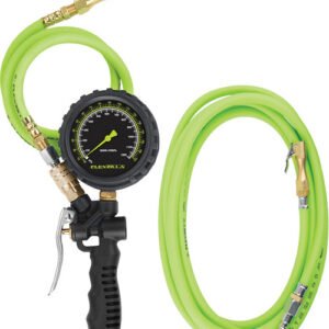 LEGACY MANUFACTURING  (Flexzilla) Leg-Al2025Fz-2 Tire Inflator Kit With 3 Ft. & 15 Ft. Flexzilla® Air Hoses, 0-170 Psi