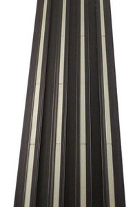 VIM TOOLS  Vim-Mrd20Bk 20" Black Double Wide Magrail Tl, Magnetic Track, No Studs – 3/16" Tall X 2" Wide