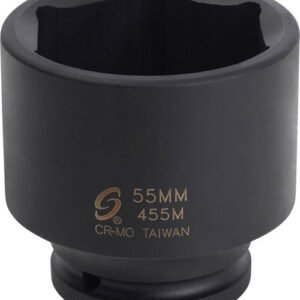 SUNEX SUN-455M  3/4" Dr. 55Mm Impact Socket