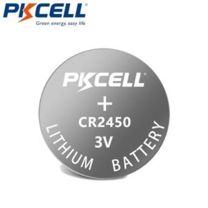 PKCELL CR2450 3V Lithium Coin Cell Battery (5 Pack)