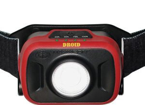 MAXXEON MXN-00500  Workstar® 500 Droid Technician’S Rechargeable Mini Headlamp, 400/160 Lumens