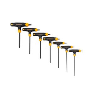 GEARWRENCH GWR-83518  33-Pc Ratcheting T-Handle Set, Incl. 32 Long & Short Bits In Sae/Metric Hex, Phillips®, Square, Torx®