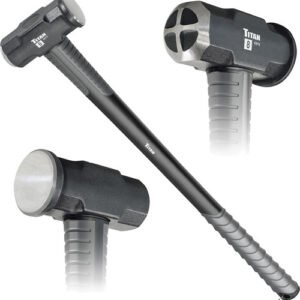 TITAN TOOLS  Tit-63018 Pro-X 4 Lb. Cross Pattern Sledge Hammer, Fiberglass Handle