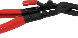 CTA CTA-1224  Extra-Long Waffle-Grid Hose Clamp Pliers With Locking Mechanism & Offset Head