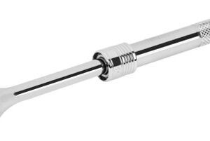 TITAN TOOLS  Tit-12184 1/4" Drive Extendable Reversible Ratchet, Extends From 12-1/4" To 17-3/4", 72-Tooth