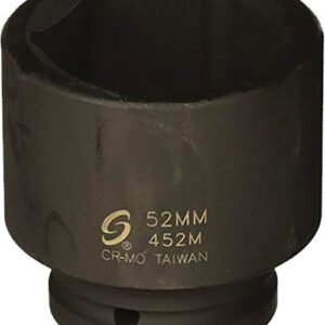 SUNEX SUN-452M  3/4" Dr. 52Mm Impact Socket