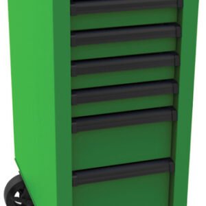 HOMAK HOM-LG08014070  14.5" Rs Pro Side Cabinet, 7 Drawers - Green