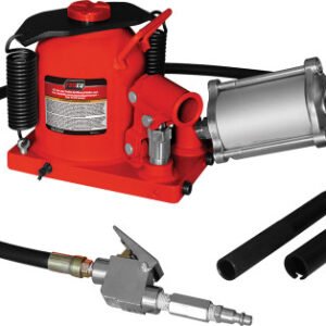 TOBEQ TBQ-ABJL20000A  20-Ton Heavy Duty Low Profile Air/Manual Bottle Jack
