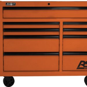 HOMAK HOM-OG04004193  41" Rs Pro Series 9-Drawer Roller Cabinet - Orange