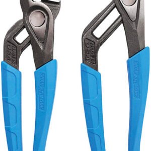 CHANNELOCK CNL-GS-1X  2-Pc Speedgrip™ Straight Jaw Tongue & Groove Pliers Set, 8" & 10"