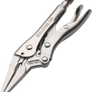 ECLIPSE ECL-E6LN  6" Long Nose Locking Pliers W/Swivel Cutters, 2" Jaw Cap.