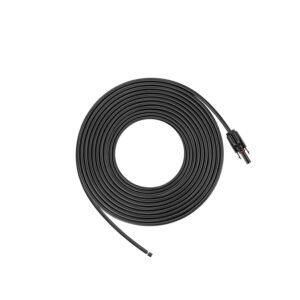 MC-BLK-20 Black Solar Module Negative Home Run Cable 20 foot - Black