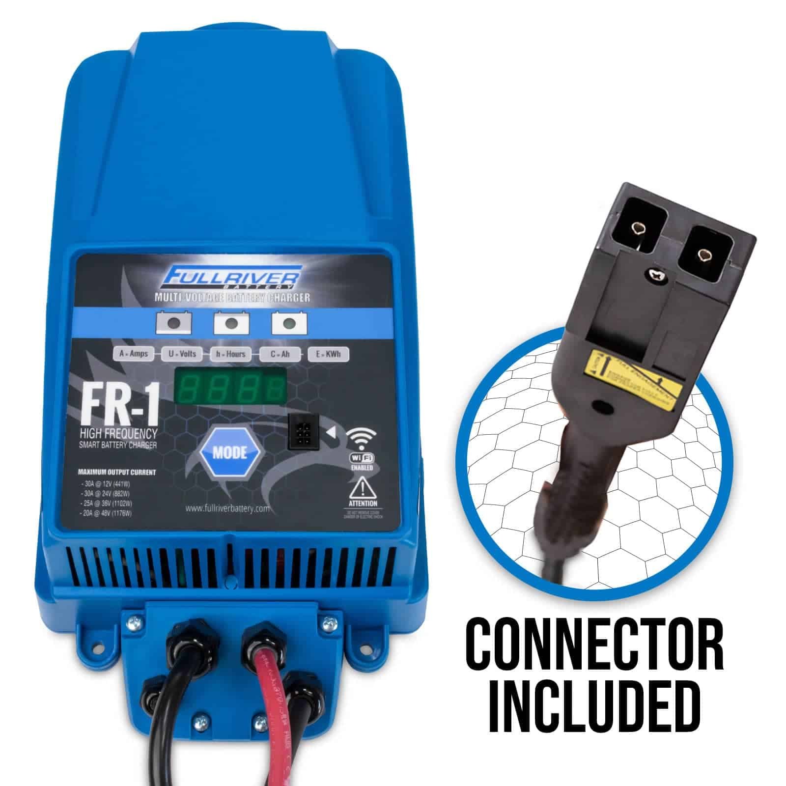 Fullriver FR1-GCC-B FR1-SB50 w/ 48v EZGO Plug (Square w/ Notch) 1 FR1 GCC B 1.jpg