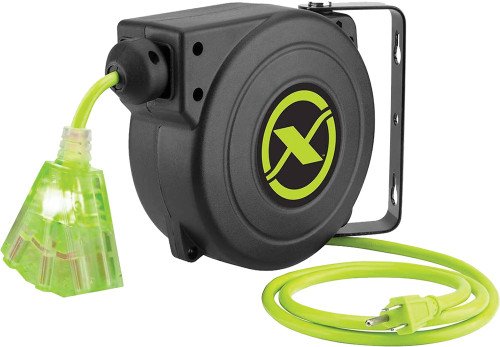 Flexzilla leg-fz8160253 25 ft. flexzilla retractable extension cord reel, 16/3 sjtow, zillagreen, 1250w, 10a 1 0bac5551 3865 4a80 a69d 731d4d4fdad9 LEG FZ8160253 67736.1759401758.jpg