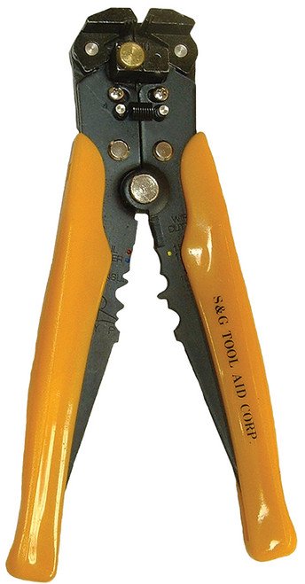 S&G TOOL aid sgt-18950 wire stripper, cutter and terminal crimper 1 1a96cf58 d436 40bd a009 9035f6d493ae SGT 18950 81651.1759405283.jpg