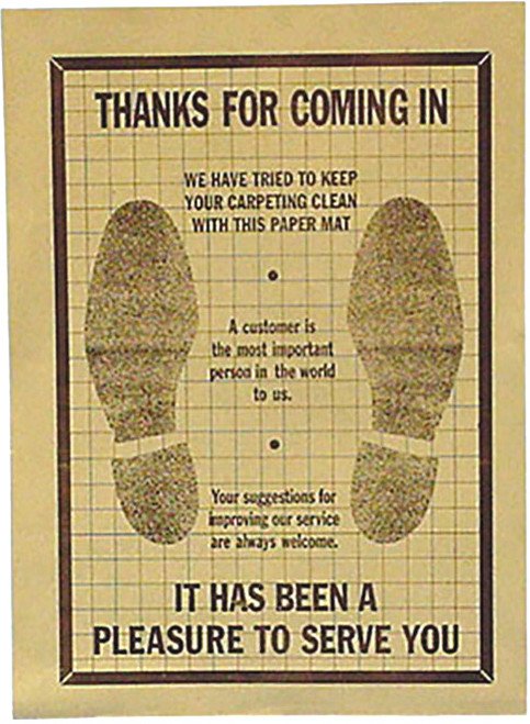 John Dow jdi-pfm-500 durable disposable paper floor mats for dry environment applications, 16" x 22", box of 500 1 219782bf 1a7e 48e3 be28 fcaf46c72ece JDI PFM 500 99906.1760081581.jpg