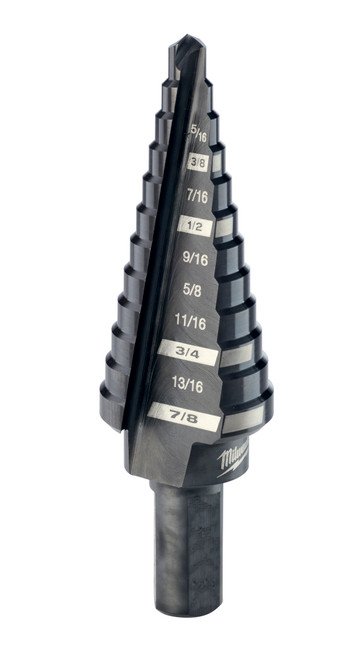 MILWAUKEE MLW-48-89-9204 step bit 3/16" - 7/8", 12 steps 1 9a94ba6b d59b 4659 9280 ea3be8cea103 53590.1657305325.jpg