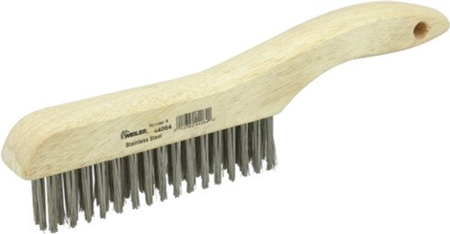 WEILER WEI-44064 hand wire scratch brush, .012 stainless steel fill, shoe handle, 4 x 16 rows 1 b922318d 4a72 4a31 9da4 7eb31425b964 WEI 44064 04529.1759404341.jpg