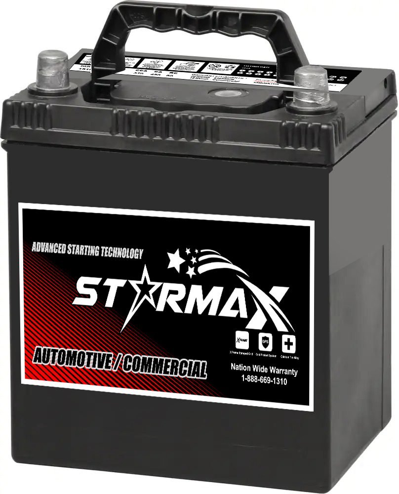 Starmax Premium Group 151R - 450CA, 370CCA, 60RC Automotive Starting Battery, 12 Volt - Top Terminal 1 BCI Group Size 151R Battery 370CCA 2.jpg