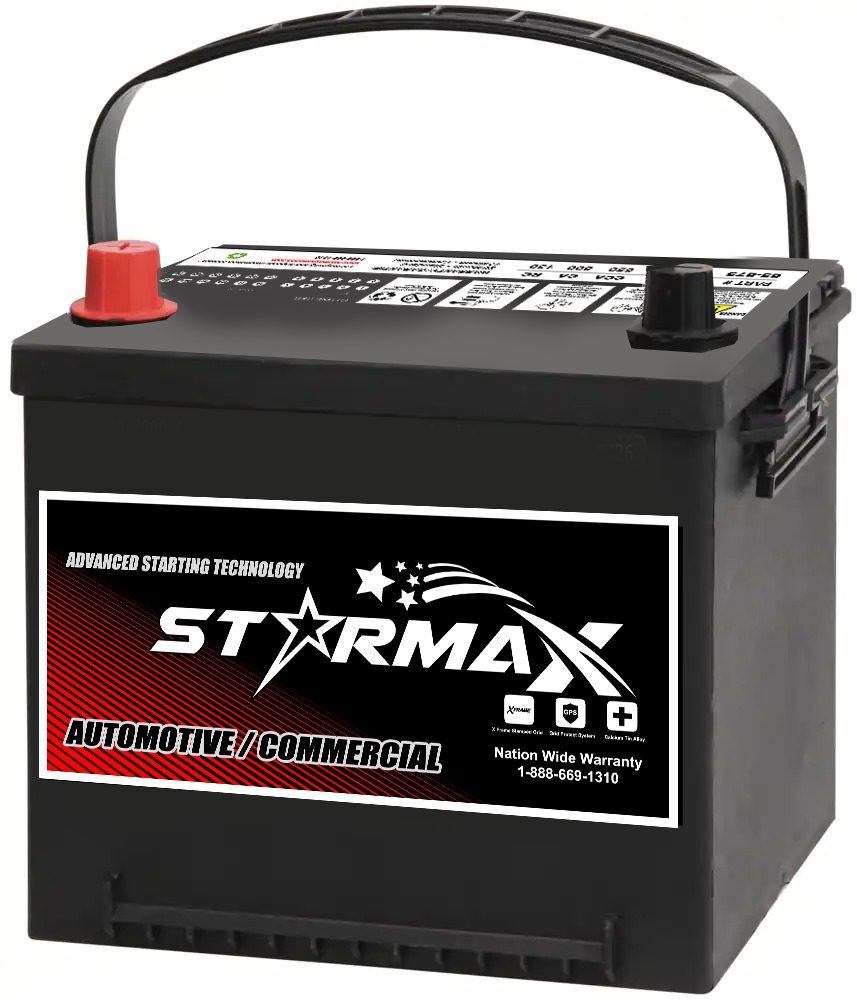 Starmax Premium Group 26R - 675CA, 550CCA, 100RC Automotive Starting Battery, 12 Volt - Top Terminal 1 BCI Group Size 26R Battery 550CCA 2.jpg