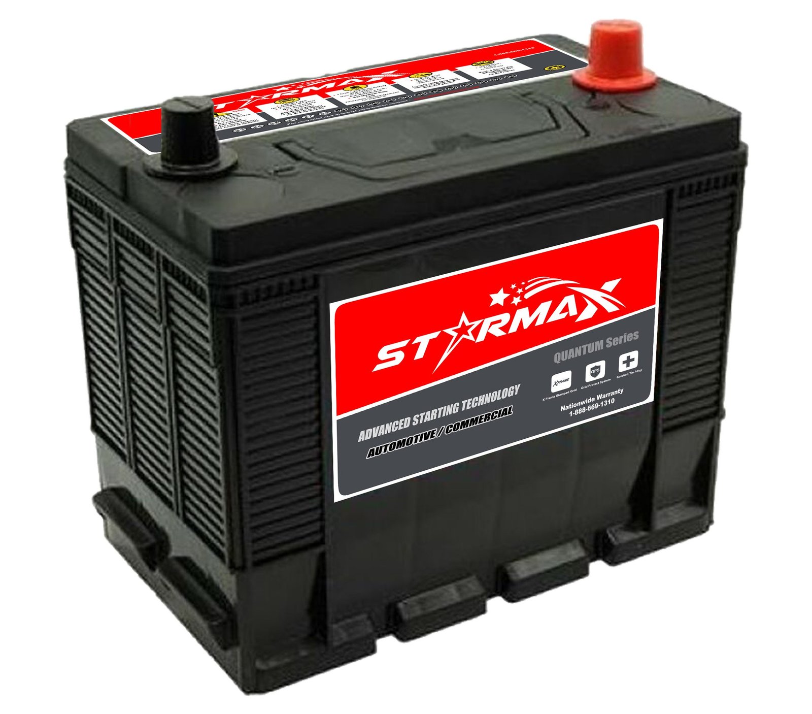 Starmax Quantum 22NF-490 Group 22NF Auto/ Car/Truck Battery, 490CA, 390CCA, RC62 1 Group 22NF 1 1.jpg