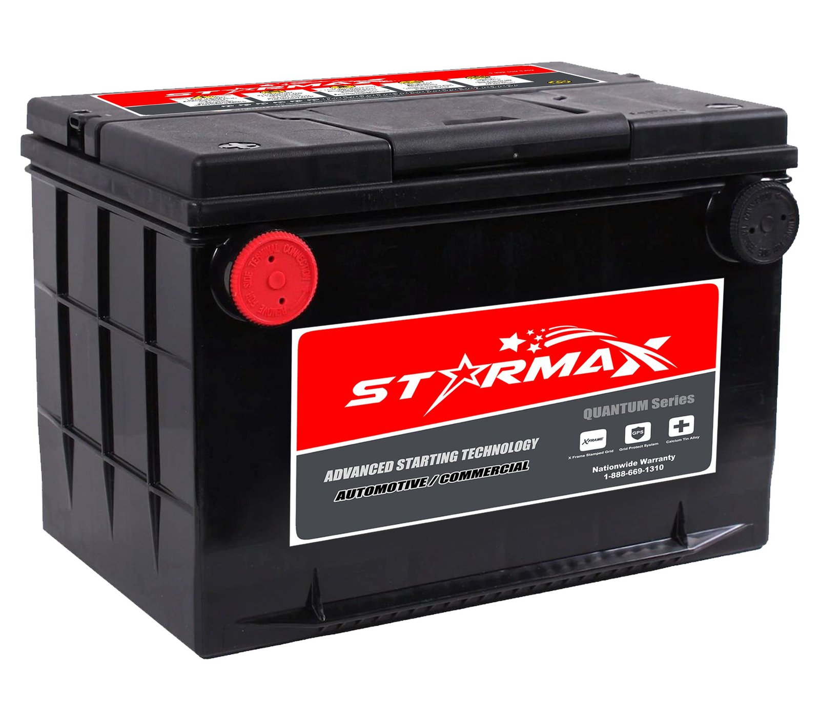 Starmax Quantum 78-1000 Group 78 Auto/Car/Truck Battery, 1000CA, 800CCA, RC115 - Side Post 1 Group 78 3.jpg