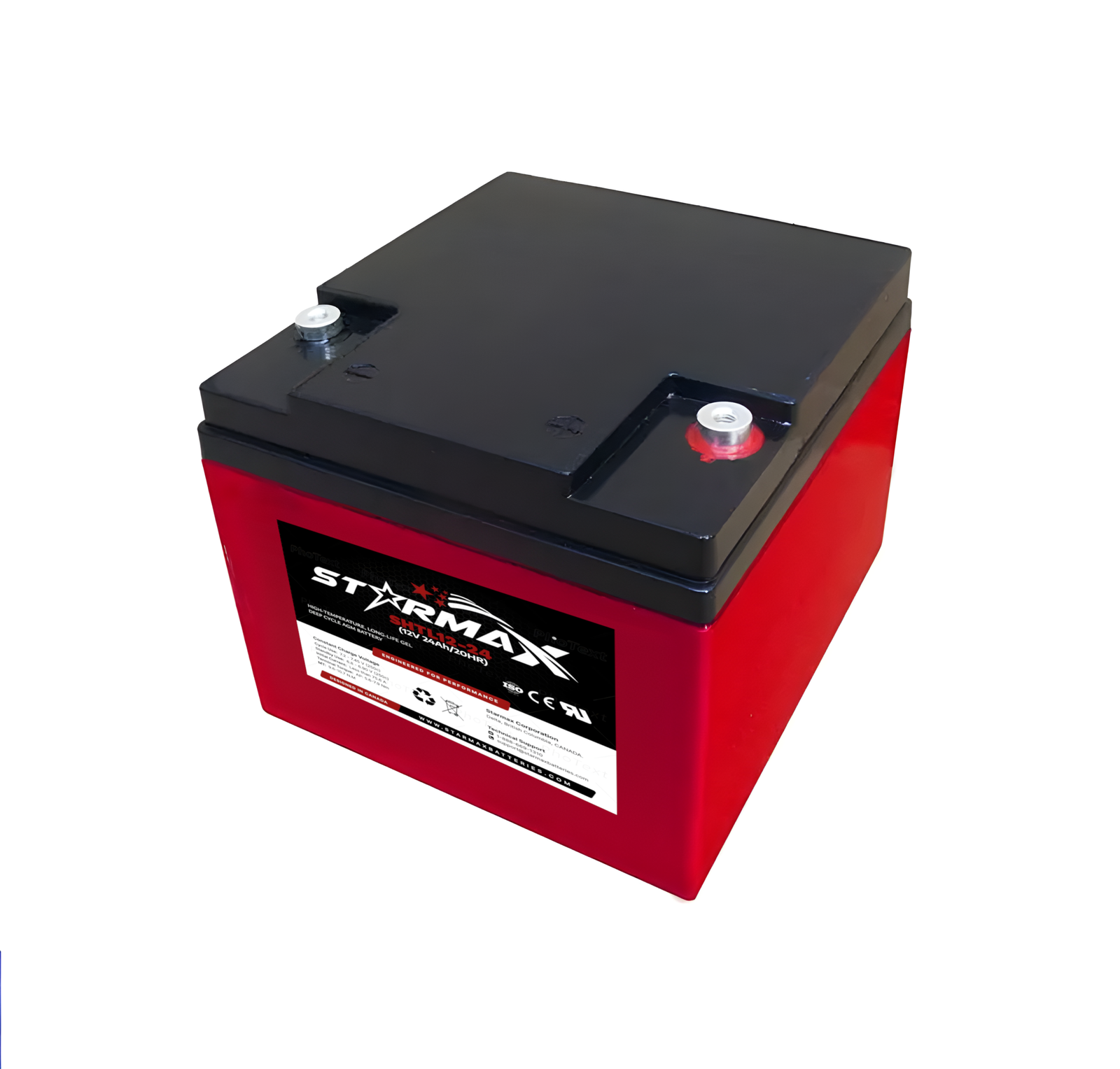 Starmax SHTL12-24 12V 24Ah High-Temperature GEL Deep Cycle AGM Battery 1 HTL12 24 scaled 1.png