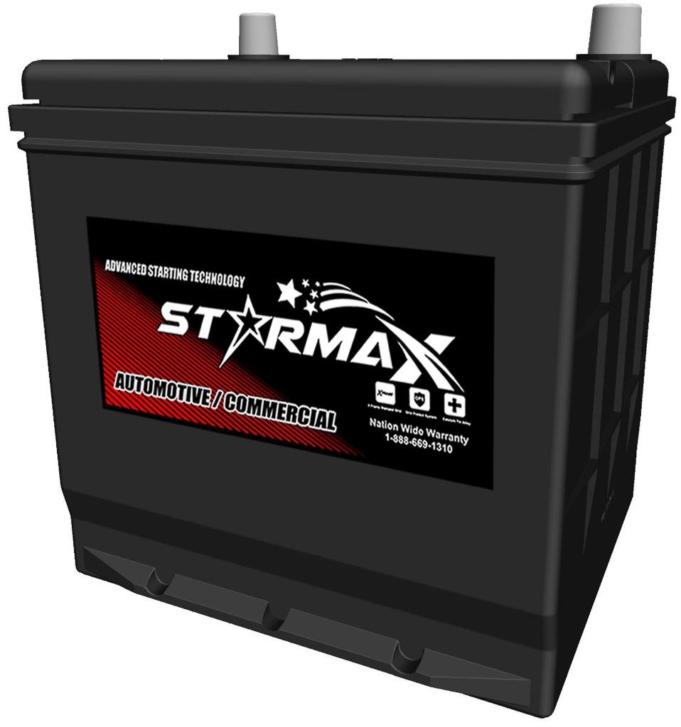 Starmax Premium Group 151R - 450CA, 370CCA, 60RC Automotive Starting Battery, 12 Volt - Top Terminal 3 NS40Z BATTERY IMAGE 1.jpg