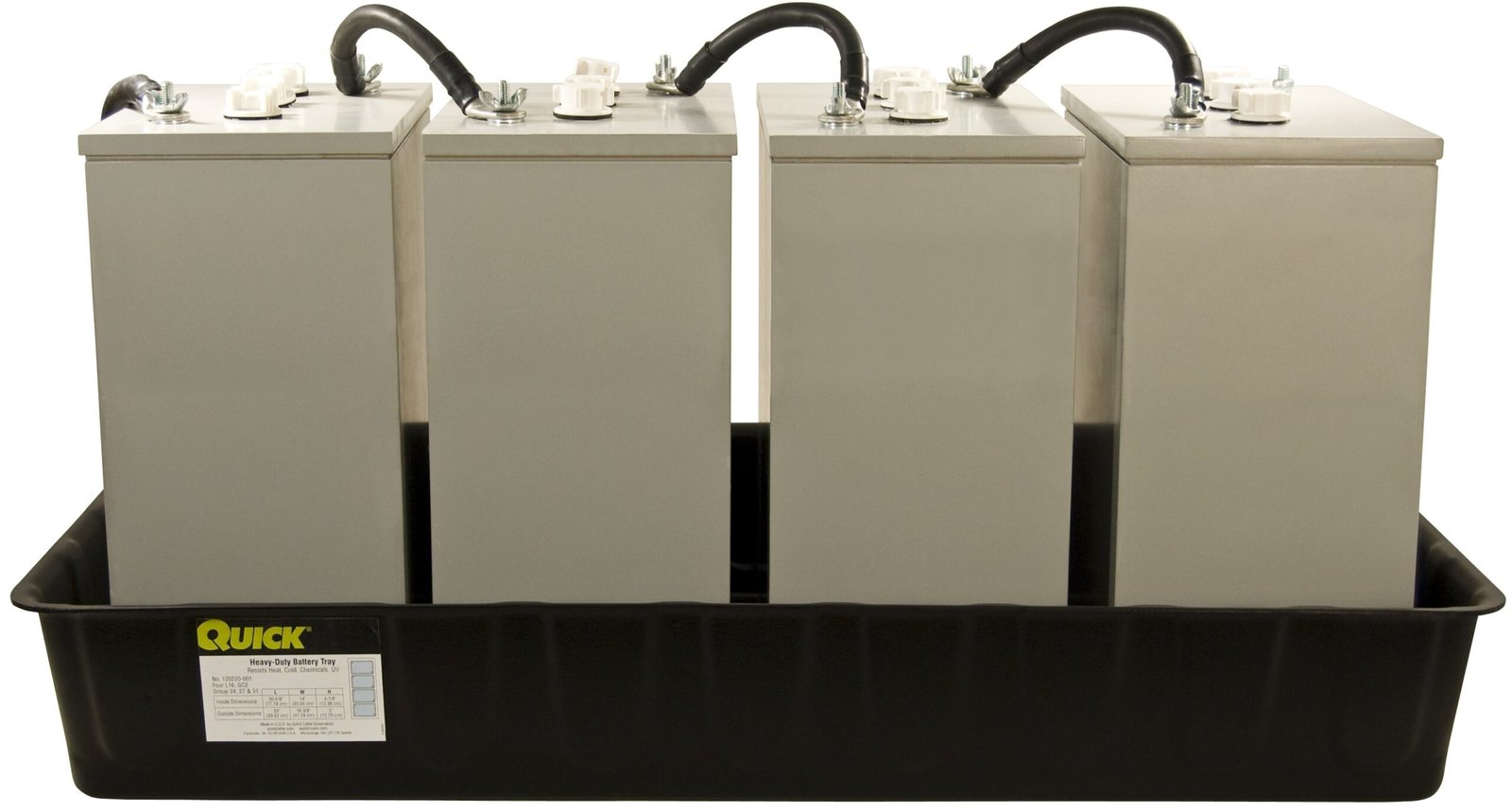 QuickCable 120220-001 BATTERY TRAY L16/GC2 4 BATTERY –1 Pack 1 120220.jpg