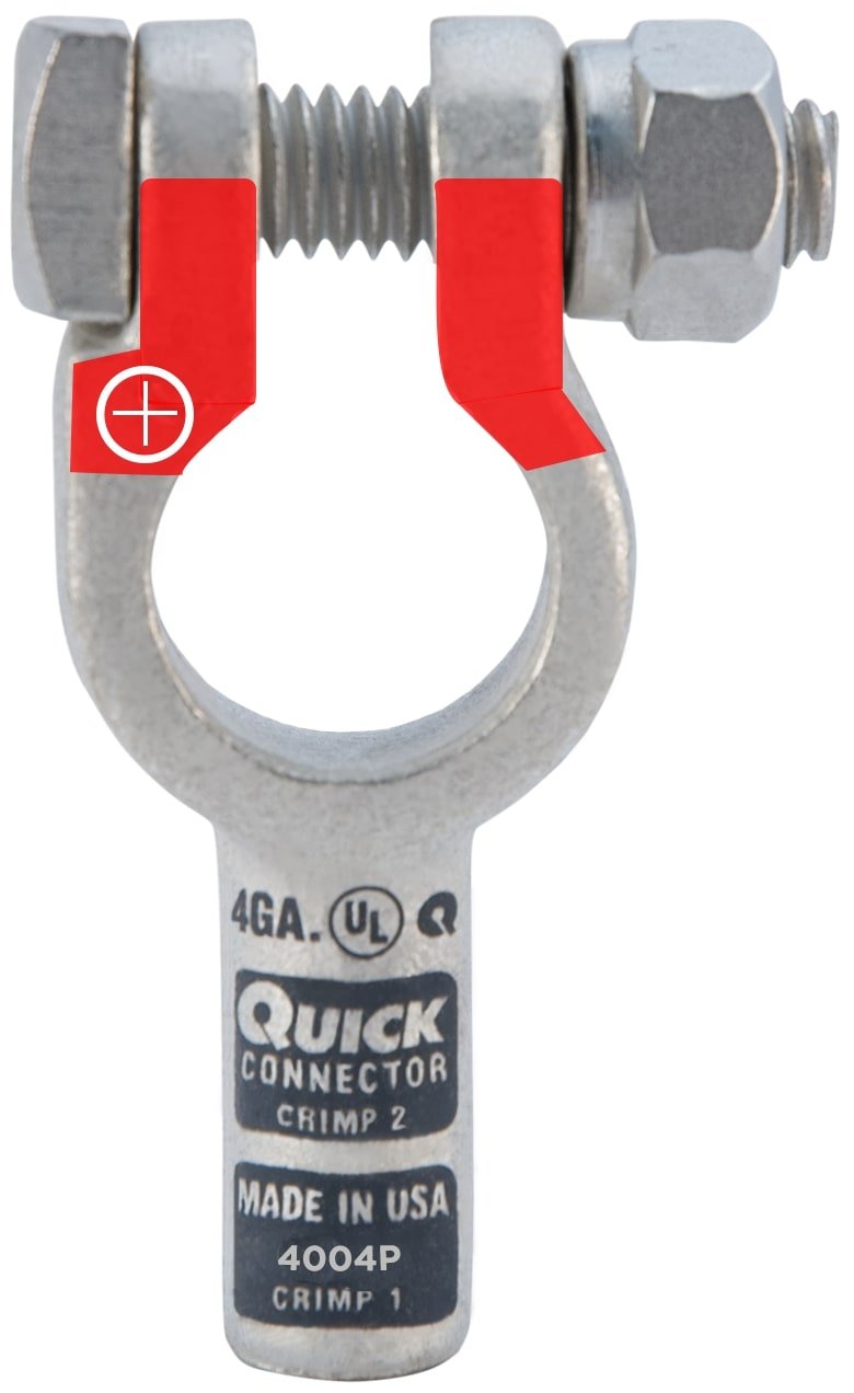 QuickCable 4004-005P 4 GA POS CLAMP CRIMP –5 Pack 1 4004p.jpg