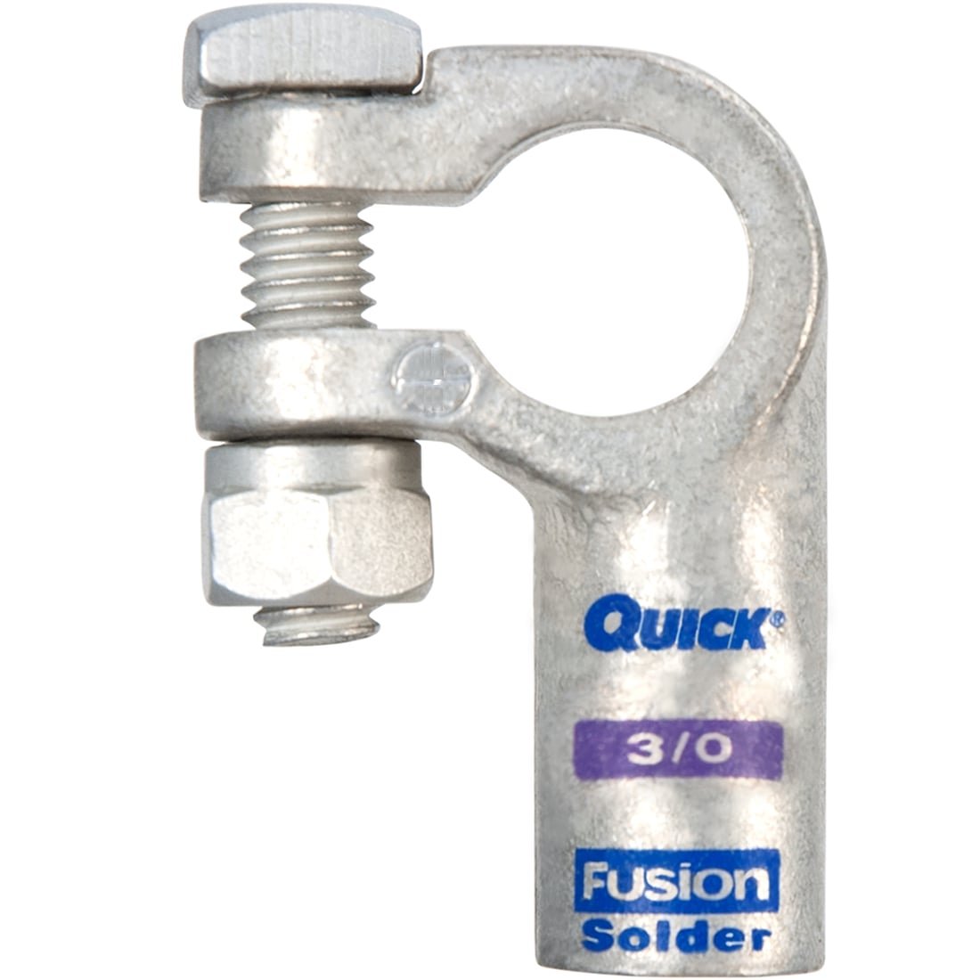 QuickCable 426330-050N 3/0 NEG LF ELBOW SOLDER CLAMP –50 Pack 1 426330n.jpg