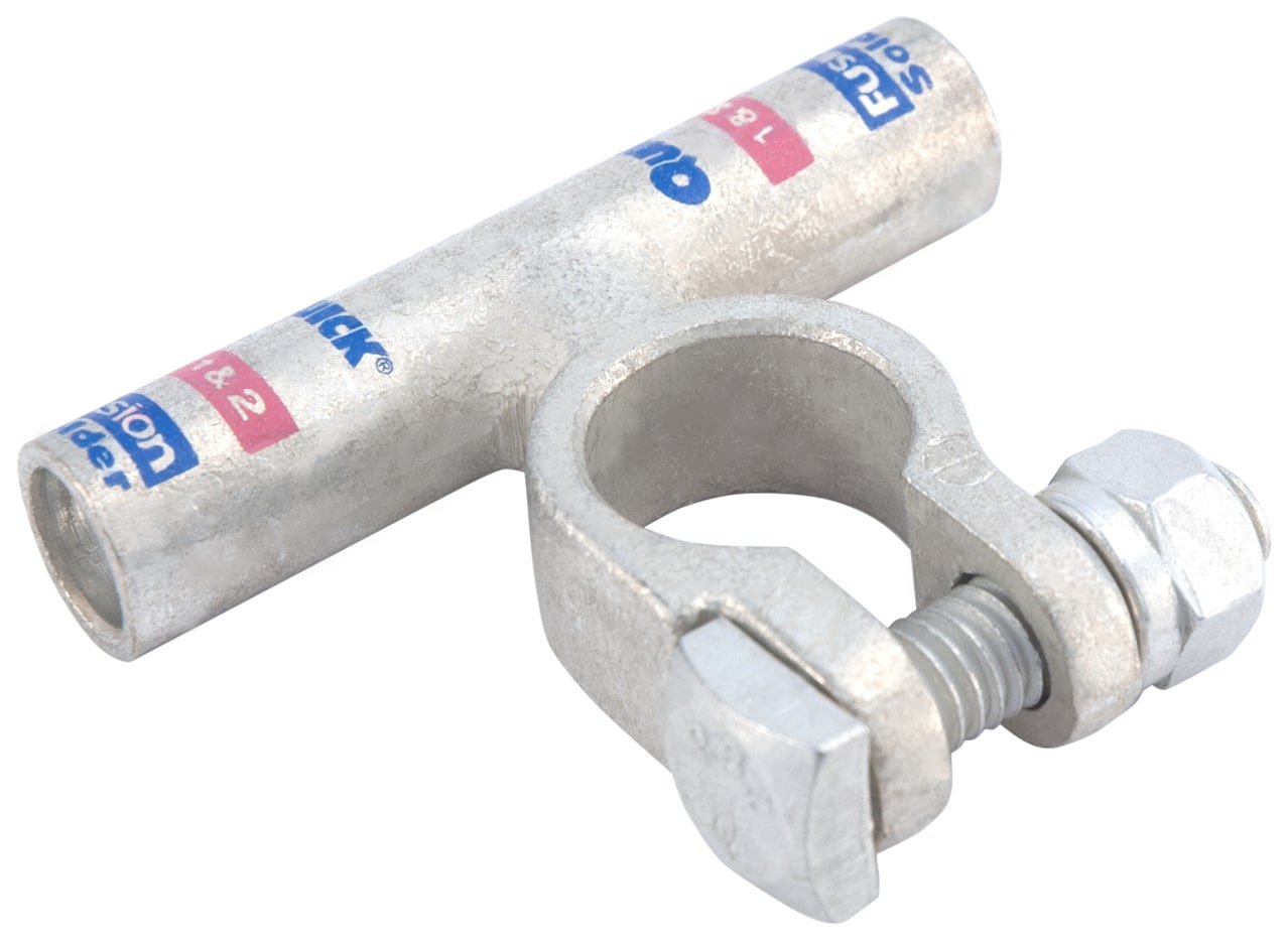 QuickCable 436301-050P 1&2 GA POS FLAG SOLDER CLAMP –50 Pack 1 436301p.jpg