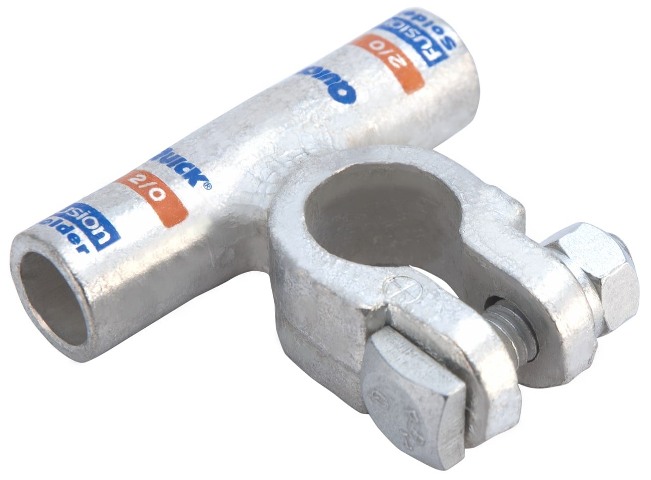 QuickCable 436320-2001P 2/0 POS FLAG SOLDER CLAMP –1 Pack 1 436320p.jpg