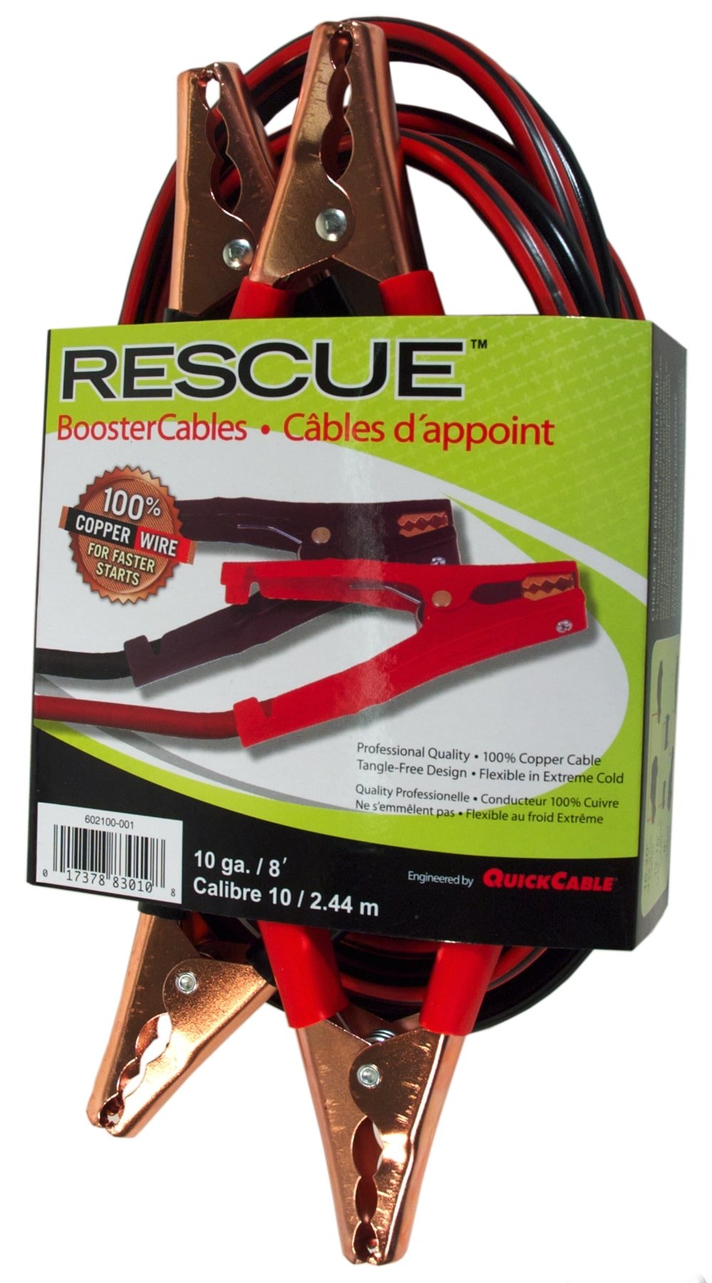 QuickCable 602100-001 10 GA. 8' 150 AMP BOOSTER CABL –1 Pack 1 602100.jpg