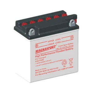 Magnasport 12N7-4B Conventional Flooded Motorcycle Battery – 12 Volt