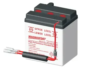 Magnasport 6N5.5-1D-1 Conventional Flooded Motorcycle Battery – 6 Volt