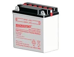 Magnasport 6YB11-2D Conventional Flooded Motorcycle Battery – 6 Volt