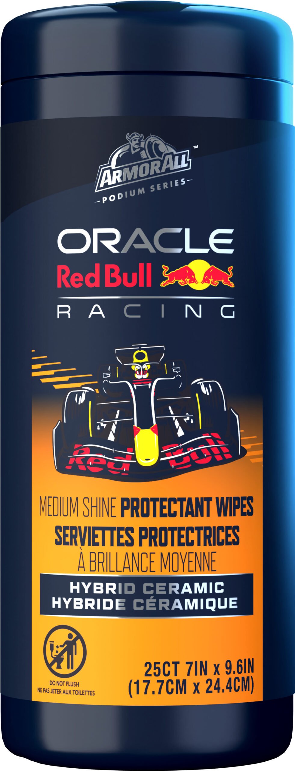 Armor All Podium Series™ Hybrid Ceramic Medium Shine Protectant Wipes Developed With Oracle Red Bull Racing, 25 Count 1 Armor All Podium Series™ Hybrid Ceramic Medium Shine Protectant Wipes Developed With Oracle Red Bull Racing, 25 Count