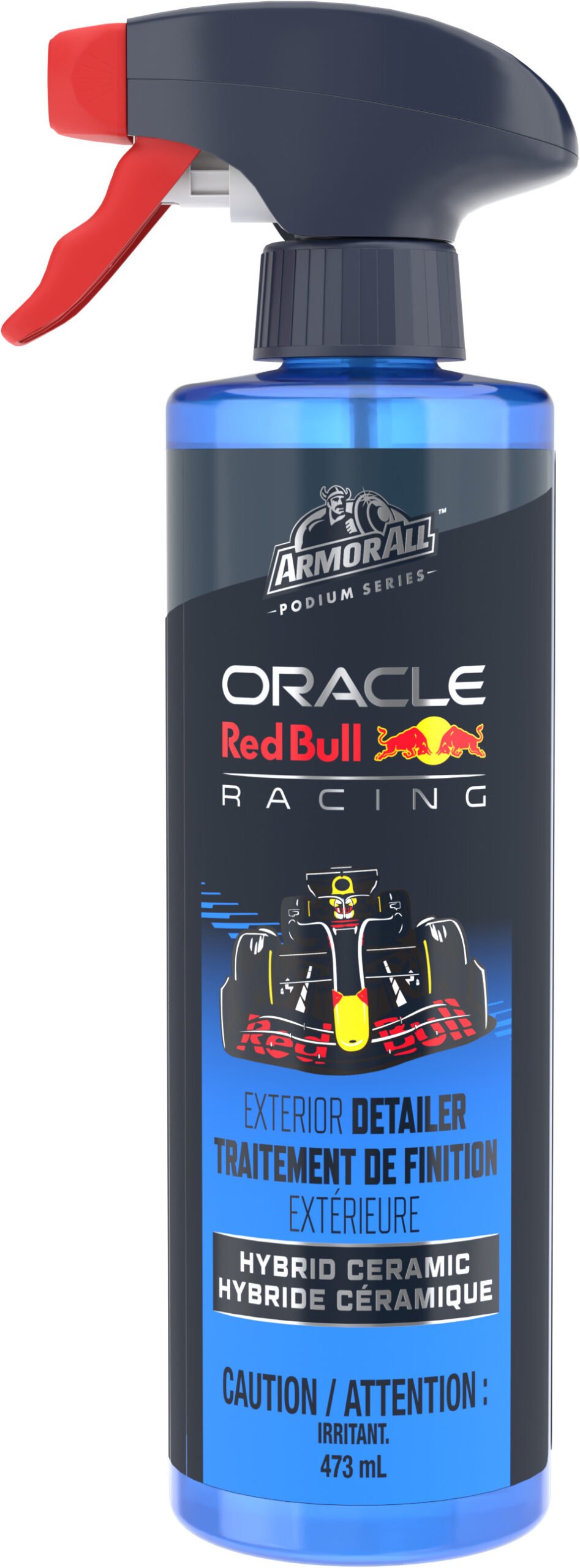 Armor All Podium Series™ Hybrid Ceramic Exterior Detailer Spray Developed With Oracle Red Bull Racing, 473 mL 1 Armor All Podium Series™ Hybrid Ceramic Exterior Detailer Spray Developed With Oracle Red Bull Racing, 473 mL