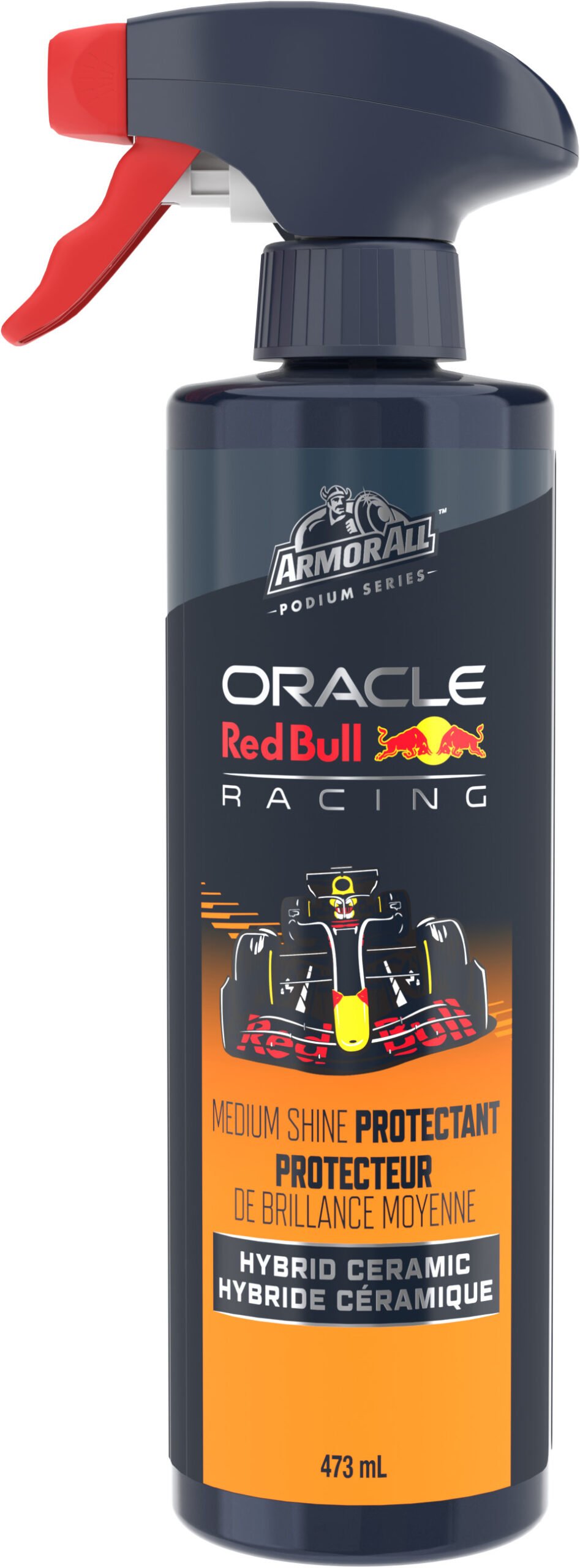 Armor All Podium Series™ Hybrid Ceramic Medium Shine Protectant Spray Developed With Oracle Red Bull Racing, 473 mL 1 Armor All Podium Series™ Hybrid Ceramic Medium Shine Protectant Spray Developed With Oracle Red Bull Racing, 473 mL