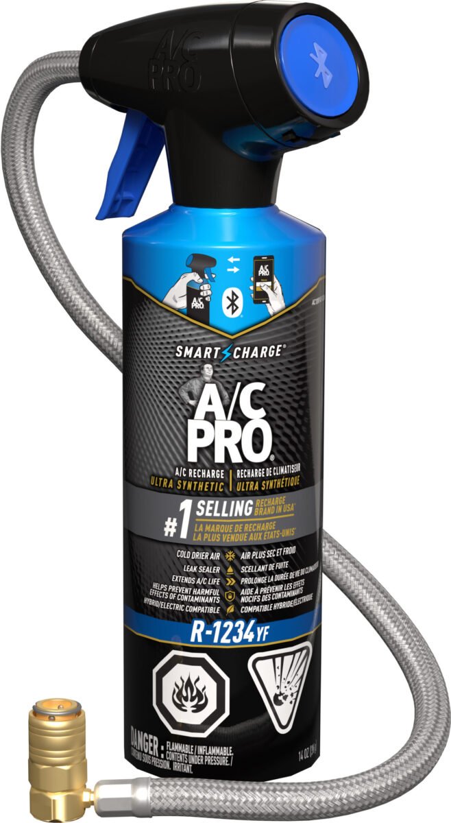 A/C Pro Ultra Synthetic Car AC Recharge Kit With R-1234YF Refrigerant ...