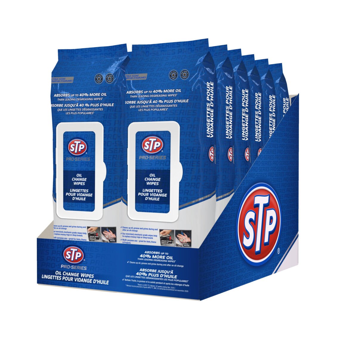 STP (R) Pro-Series Oil Change Wipes - 30 Wipes - Canadian Battery Store