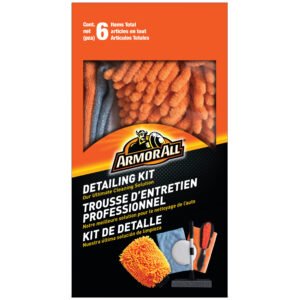 Armor All Car Wash Textile Car Detailing Kit, 6 Count