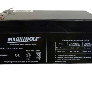 Magnavolt SLA12-3.5 12V 3.5Ah Sealed Lead Acid Battery